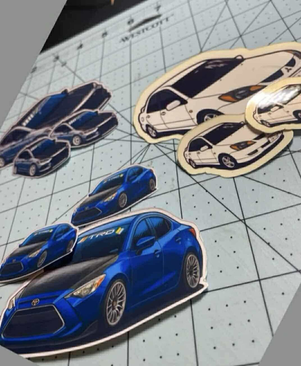 Convierte Carro en un Stickers