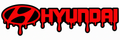 Sticker Logo Automotriz Drip